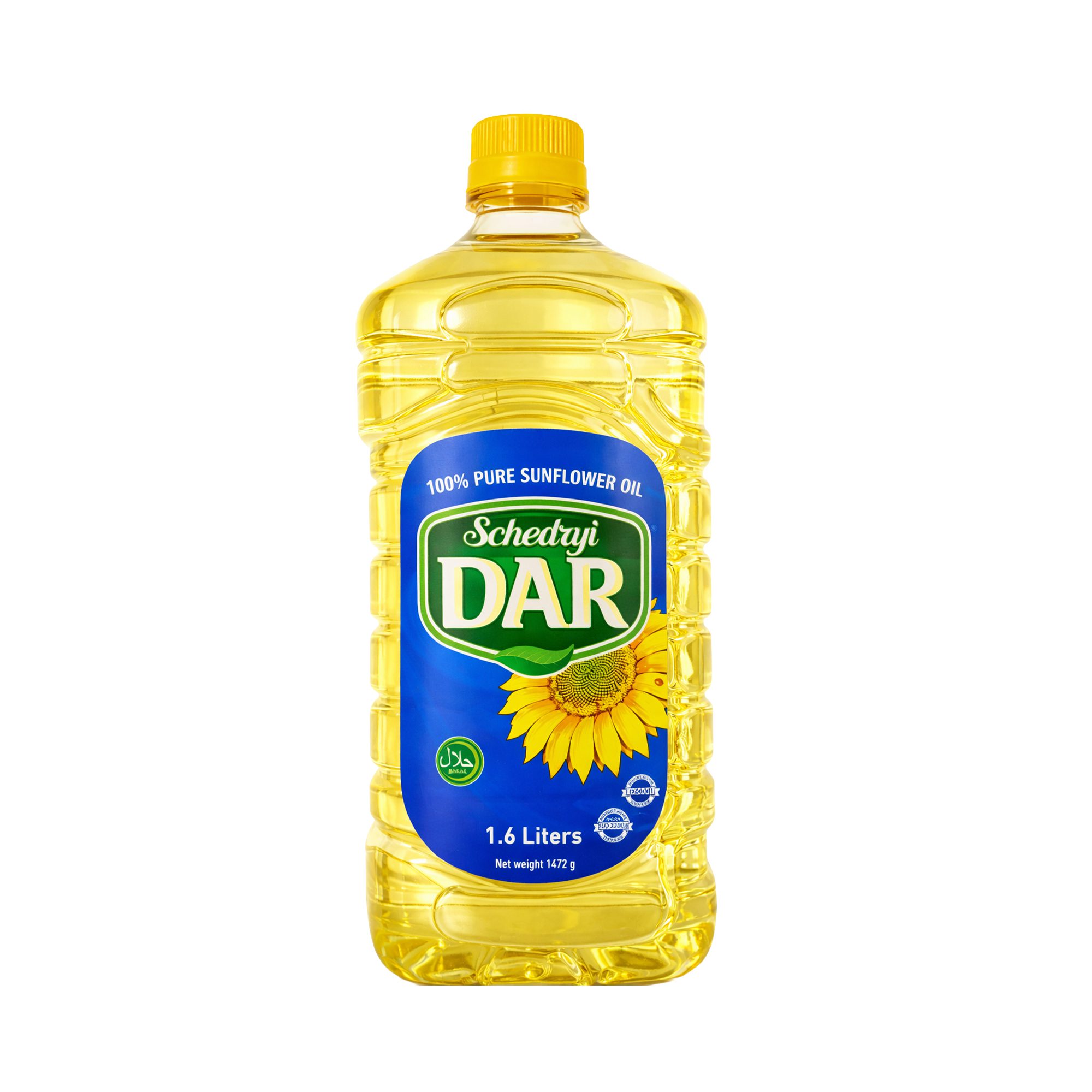 Schedryi Dar Sunflower Oil 9x1.6 Ltr